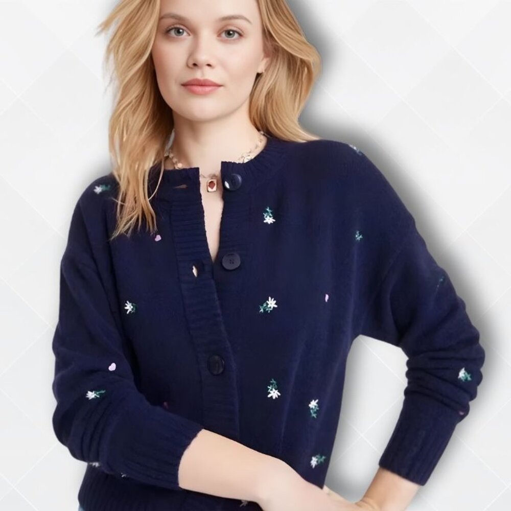 Universal Thread Embroidered Button-Front Cardiga… - image 3